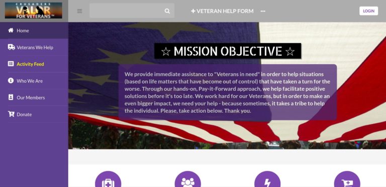 Valor for Veterans Non-profit - Helping Veterans In Need.